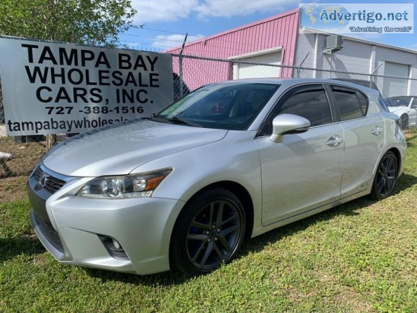 2014 LEXUS CT 200h  HYBRID  43 Miles per gallon 