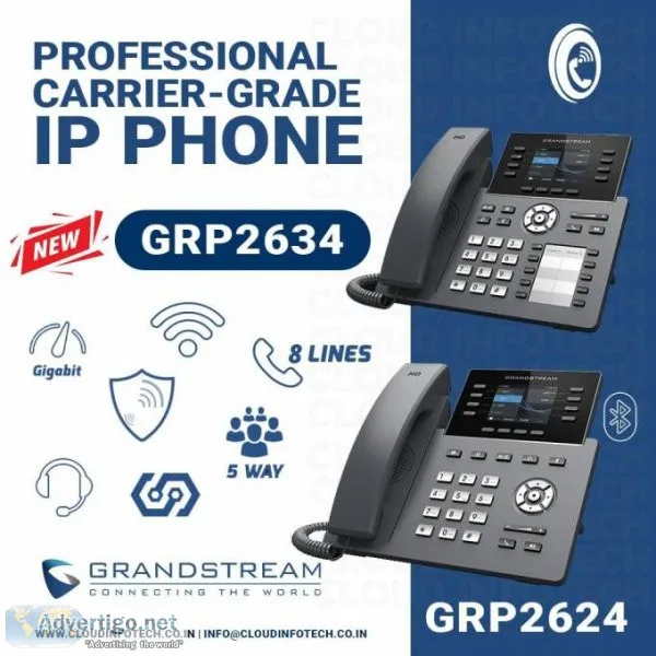 Grandstream ip phone price in india - cloud infotech