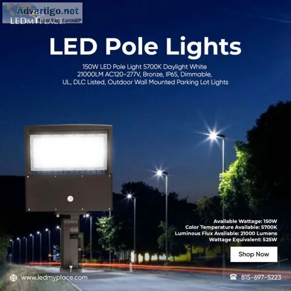 Hurry up Buy LED Pole Lights on Sale