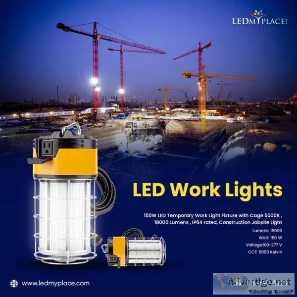 Heavy Discount on LED Work Lights and Saves Your Money
