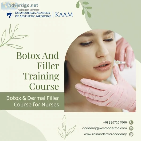 Botox and filler training course in bangalore