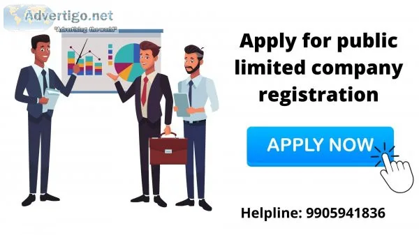 Apply for public limited company registration