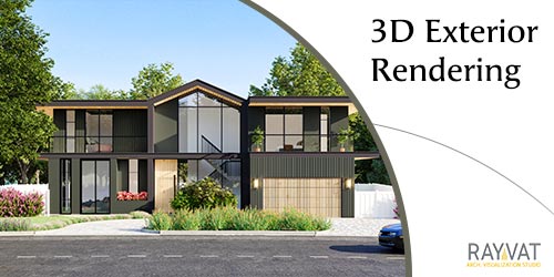 Hire 3d rendering company to get quality 3d exterior rendering s