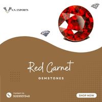 Get the most beautiful red garnet gemstone at nn exports