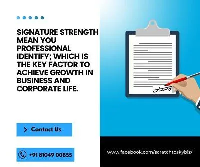 Signature strength mean you professional identify which is the k