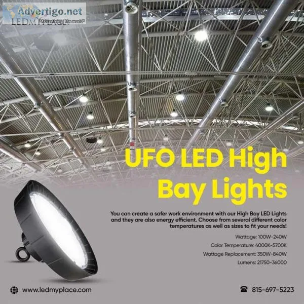 Huge Discount on UFO LED High Bay Lights Buy Now