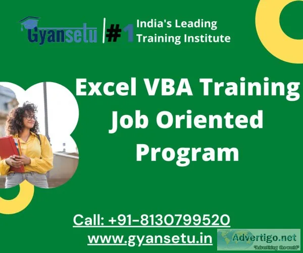 Excel training in gurgaon - excel vba course in gurgaon - best o