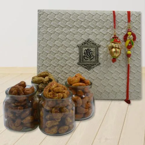 Splendid shopping of rakhi n dry fruits to hyderabad online & ex