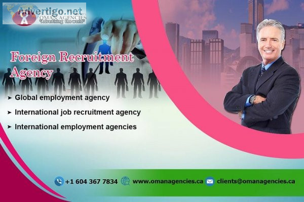 Foreign Recruitment Agency  Hire International Employees