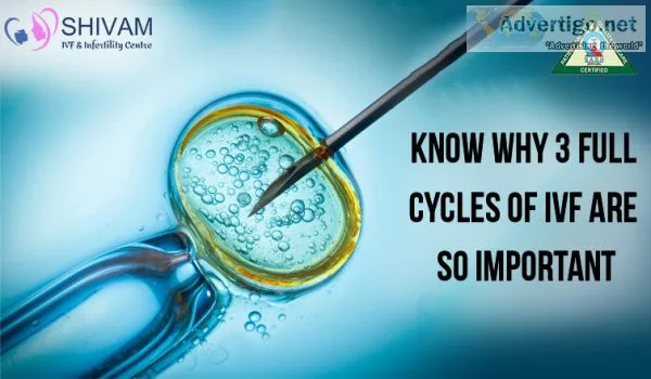 Know why 3 full cycles of ivf are so important