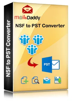 Mailsdaddy nsf to pst converter