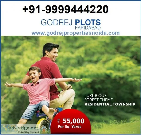 Godrej plots development with strategic location and resort styl