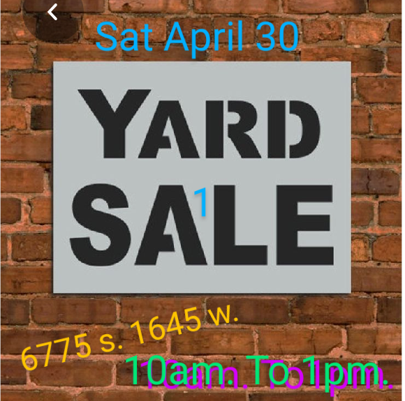 Yard Sale