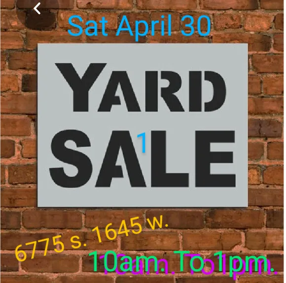 Yard Sale