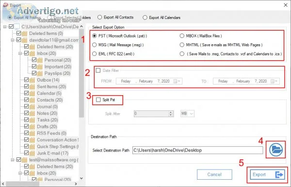 Mailsdaddy outlook pst repair tool