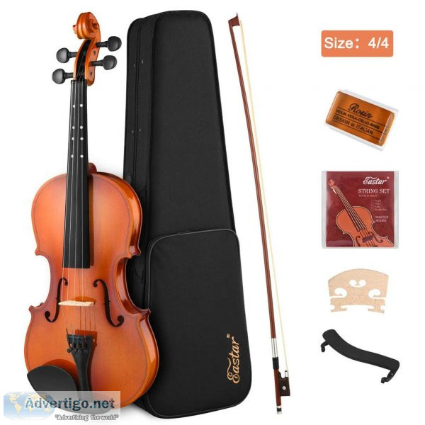 Eastar EVA-2 44 Violin Set for BeginnersAdults with Hard Case