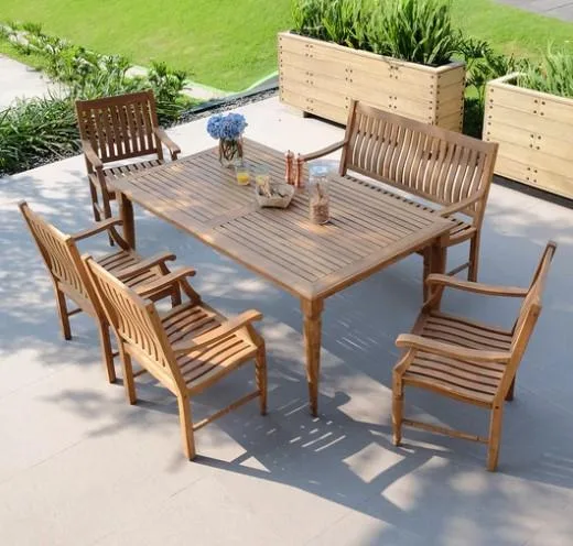 Buy Teak Wood Dining Set  Patio Furniture &ndash Cambridge Casua