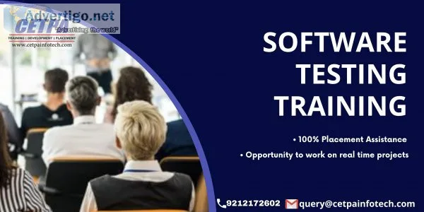 Apply now & get certified in software testing training at CETPA