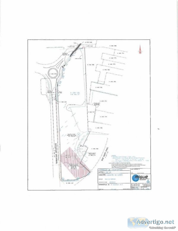 Commercial land ready to build 495862 sqft Farnham