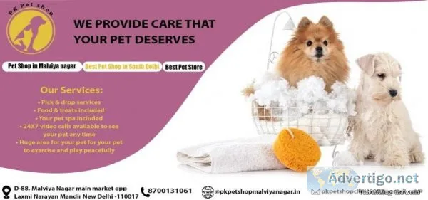 Pet Shop in Malviya Nagar  Best Shop in South Delhi  Best Pet St