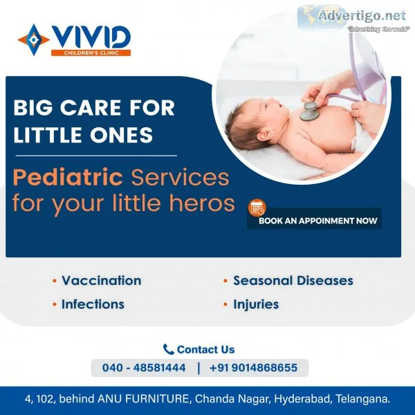 Pediatrician near chandanagar | vivid children s clinic