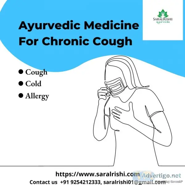 Buy ayurvedic medicine for chronic cough | Saralrishi Ayurveda