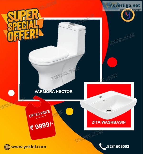 Best varmora hector closet and zita washbasin in trivandrum onli