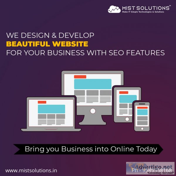 Mist solutions best website development and website re-designing