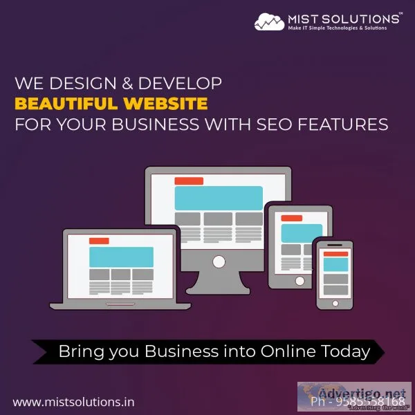 Mist solutions best website development and website re-designing