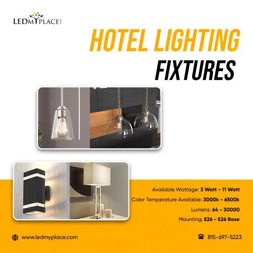 Order Hotel lighting fixtures at Affordable Prices