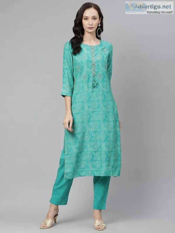 Kurti pant set manufacturers