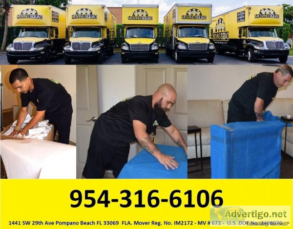 MOVE WITH EASE TO AND FROM MIAMI WITH MOVING SQUAD