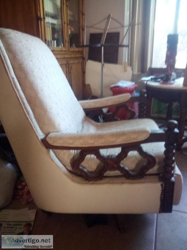 White Rocker Chair
