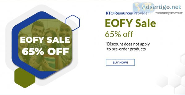 Eofy sale on rto resources at caqa courses - up to 65% off