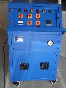Hydraulic oil filtration machine