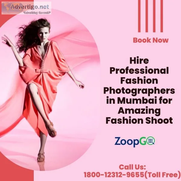 Hire professional fashion photographers in mumbai for amazing fa