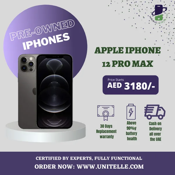 Certified used iphones for sale in dubai, uae | unitelle