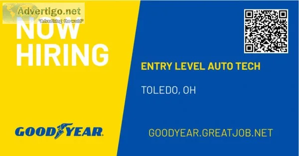 Entry Level Automotive Technician - Toledo OH