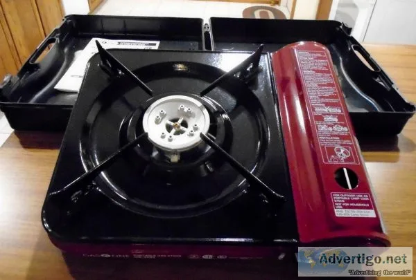 GAS ONE CAMP STOVE and CANISTERS