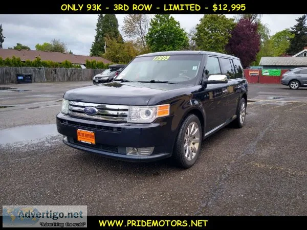 2009 FORD FLEX LIMITED - AWD - 3RD ROW