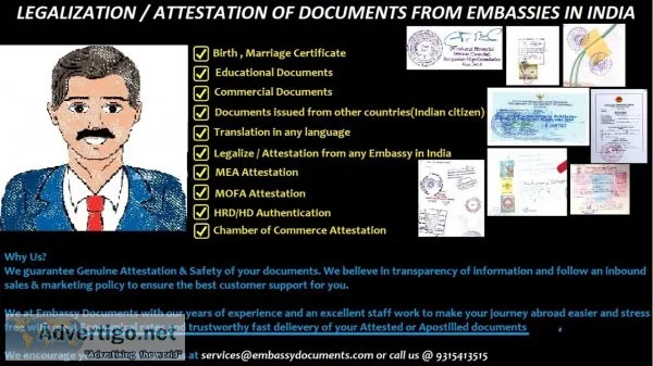 Legalisation, attestation, mofa, hrd, apostille, notary, chamber