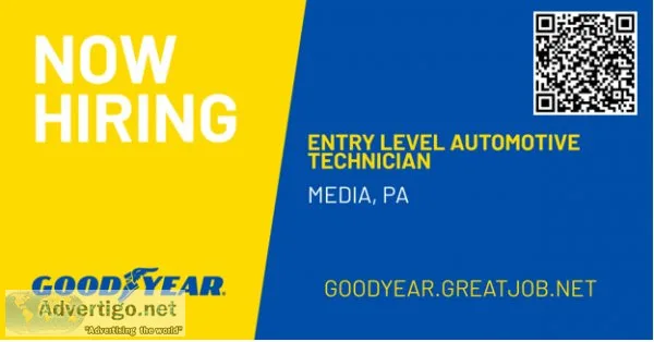 Entry Level Automotive Technician - Media PA