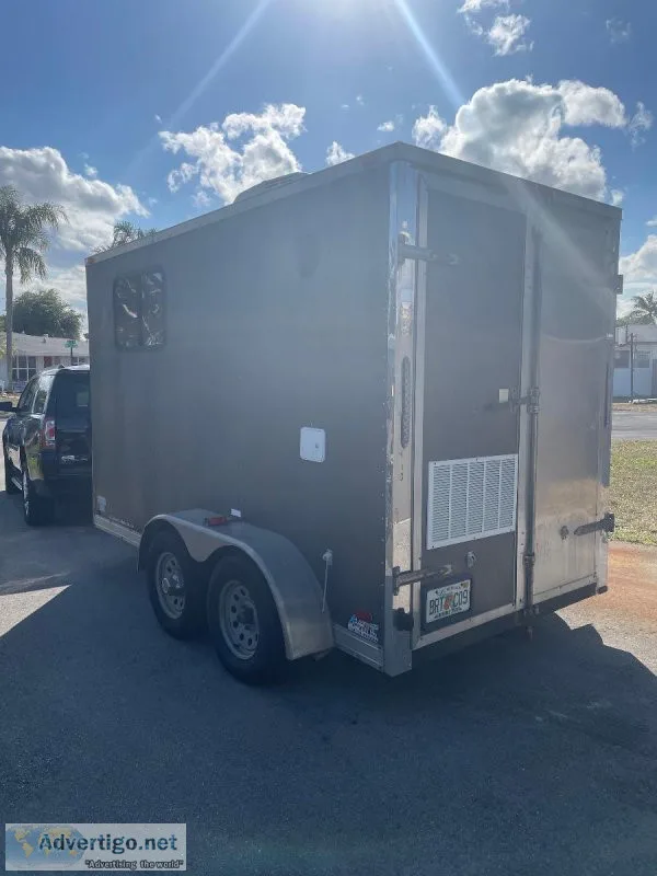 Mobile Pet Grooming Trailer