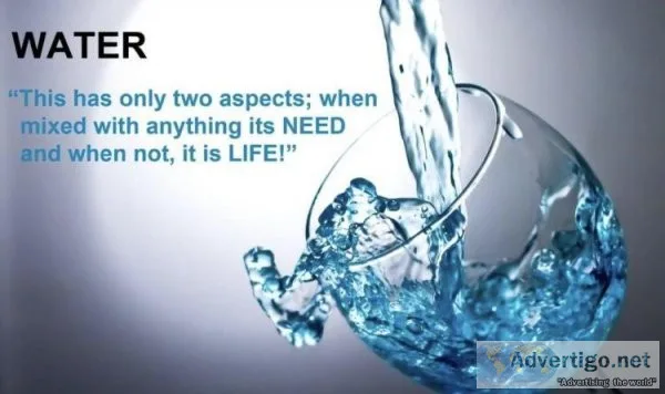 Ah Pure Water What s it Worth to You