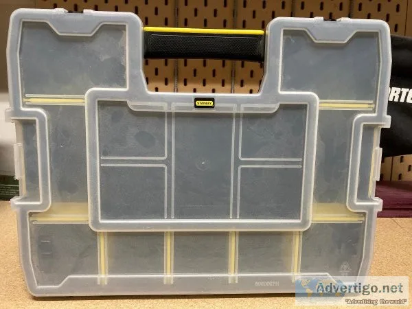 Storage cases - Stanley small parts organizers