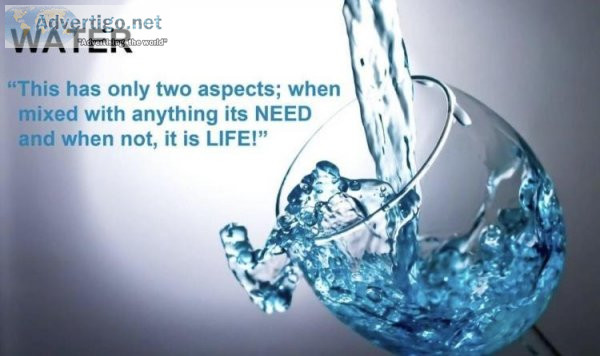 Ah Pure Water What s it Worth to You