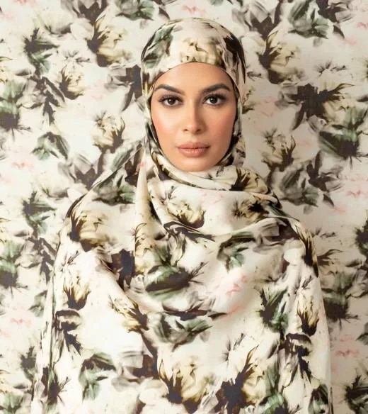 Buy Online  Designer Ana Bedouin Malaika Hijab -  Awra
