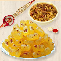 Sending rakhi sweets online to united kingdom