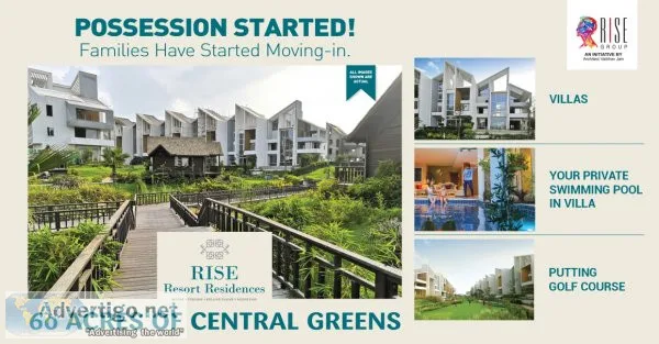 Rise resort residence villa in sector 1 greater noida west