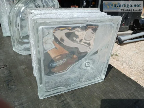 Nebula 8 x 8 x 4 Glass Blocks for Shower (Used)